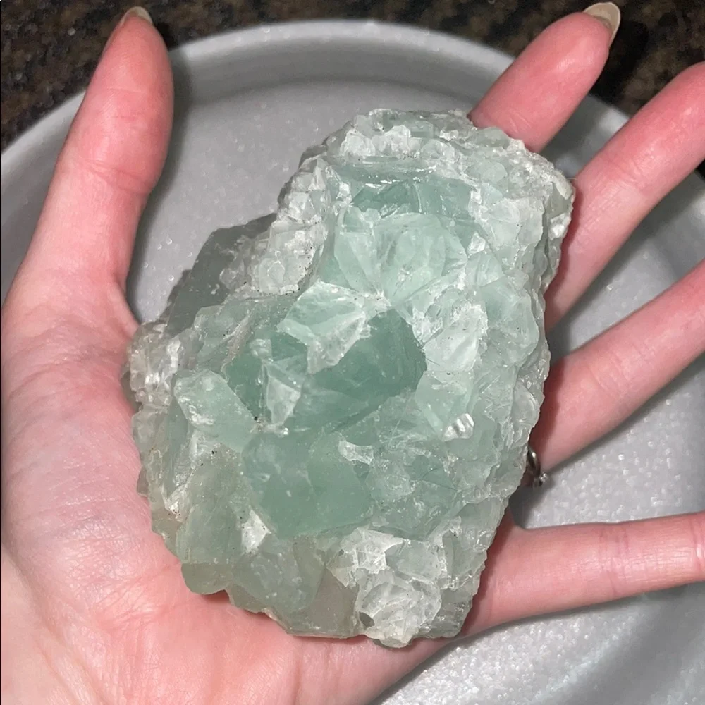 Green Fluorite Crystal Home Accent - Picture 3 of 5
